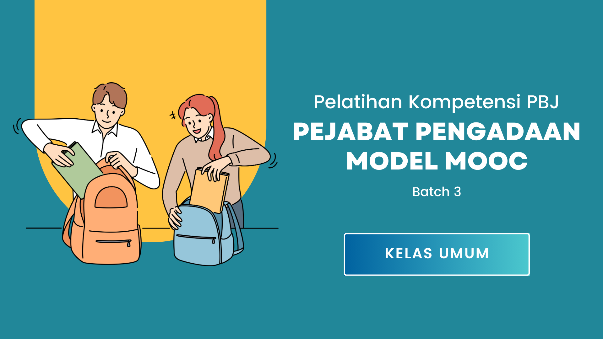 Pelatihan Kompetensi PBJP untuk Pejabat Pengadaan Batch III Tahun 2025