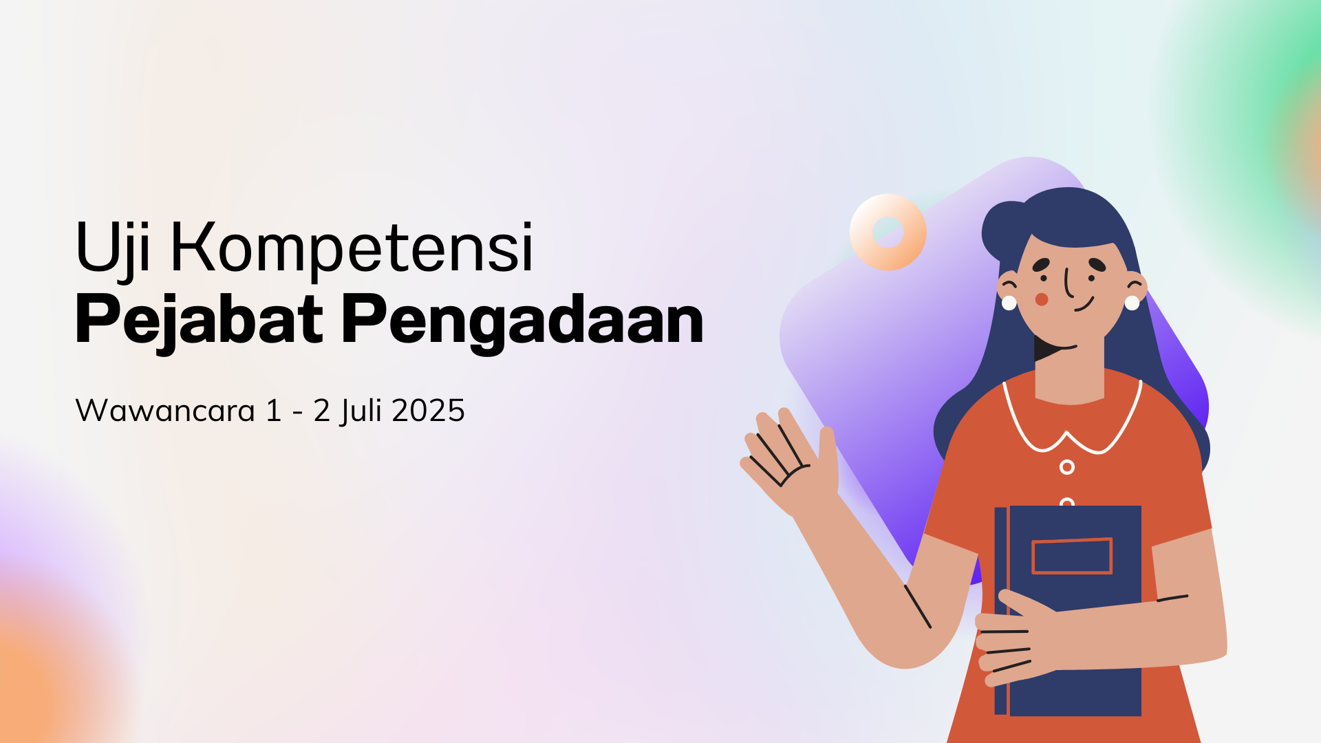 Uji Kompetensi Pejabat Pengadaan Juli 2025