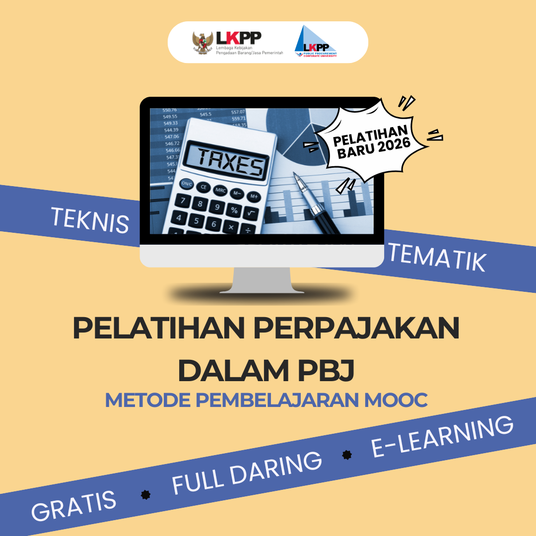 Pelatihan Perpajakan dalam PBJ Tahun 2026